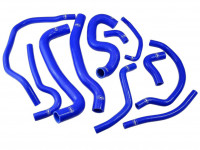 Патрубки системы охлаждения Toyota Celica 205 11 штук (синий)