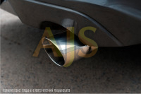 Насадка на глушитель 63х100мм (вороненый)