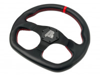 Beltenick руль D-образный спортивный без выноса кожа