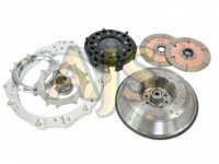 Сцепление BMW E46 Getrag-Toyota 1-2JZ двухдисковое с пластиной и маховиком