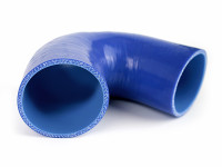 Патрубок силиконовый 135 градусов 70 мм (синий)