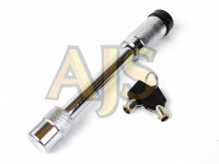 Палец стопорный для фаркопа под квадрат 200х16мм, хром