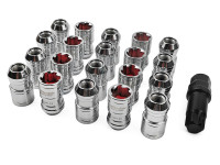 Гайки колесные Greddy M40 M12х1.25 (хром)