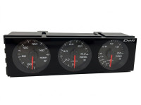 Датчик 3 в 1 DEFI DIN Gauge Style WT OP BOOST (левый руль)