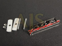 Шильд на бампер HKS с крепежом (STI)