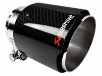 Насадка на глушитель Akrapovic RS-21 80×100мм (глянец)