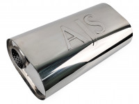 Резонатор глушителя прямоточный Fujitsubo style 210х132х400х86мм