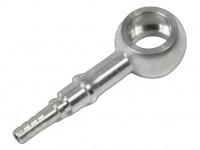 Банжо-фитинг 10мм прямой под обжим шланг тефлон AN3