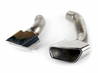 Насадка на глушитель BMW X5 E70 двойная пара