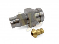 Адаптер тормозного шланга составной M10*1.00 hex19 SS