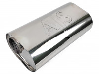 Резонатор глушителя прямоточный Fujitsubo style 210х132х400х76мм