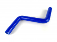 Патрубок водостойкий универсальный ступенько-образный 24мм (синий)