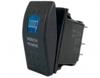 Тумблер панельный с подсветкой winch power мощность лебедки