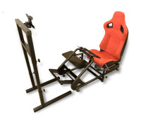 Кресло с крoнштейнами для гоночного симулятора тип 2