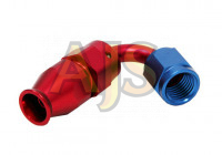 Фитинг AJS под шланг тефлоновый AN6 90гр