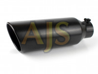 Насадка на глушитель черная 76х127мм