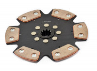 Диск сцепления керамический AJS ВАЗ 2101-2107 Getrag BMW, 6 лепестков, бездемпфер, металлокерамика