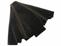 Чехол КПП Mugen универсальный натур. кожа (Россия) (желтая строчка)