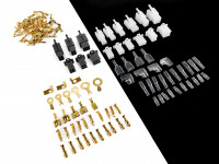 Набор обжимных пинов с разъемами и изоляцией