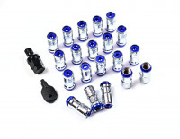 Гайки колесные Volks M12x1.25 (синий)