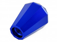 Насадка на ручку КПП алмаз алюминий 70мм (серый)