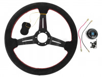 Руль Nardi style вынос замша