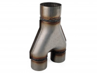 Переходник выхлопных систем Magnaflow style (Y-pipe) 57ммх2 - 63мм