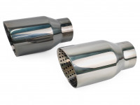 Насадка на глушитель 63х89х165мм (хром)