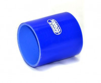 Патрубок силиконовый 0 градусов 57 мм длина 100 мм (черный)