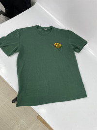 Футболка AJS Team зеленая (XXXXL)