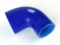 Патрубок силиконовый 90 градусов 76-83 мм (черный)