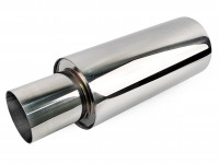 Бочка выхлопная AJS Mugen style (51мм)