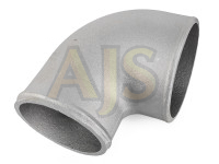 Отвод алюминиевый переходной 90гр 63-76мм