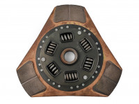 Диск сцепления керамический AJS трехлепестковый универсальный без хаба 240мм