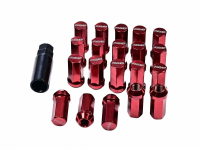 Гайки колесные Rays style M12x1.5 44мм (красный)