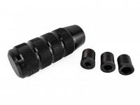 Насадка на ручку КПП алюминий 95 мм (черный)