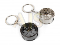 Брелок колесный диск C (черный)