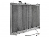 Радиатор алюминиевый Toyota Nadia 98-03, Ipsum 96-01 40mm AT AJS (серый)