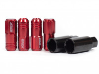 Гайки колесные Rays style M12x1.5 51мм (красный)