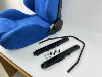 Сиденье спортивное полуковш LM A035 пара (синий)