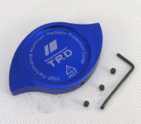Накладка на крышку радиатора TRD синяя