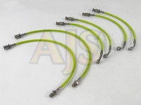 Шланги тормозные армированные GB c лифтом 4 или 6 БЕЗ АВС Toyota Land Cruiser 80 комплект