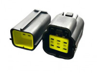 Коннектор папа-мама негерметичный (10 пинов)