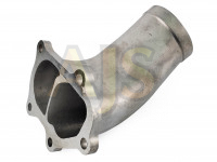 Фланец-оголовок даунпайпа Subaru mono-srcoll с перегородкой, литой