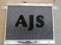 Радиатор алюминиевый Toyota Land Cruiser 100 2UZ 50mm AT AJS (серый)