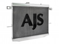Радиатор алюминиевый Toyota Land Cruiser 100 2UZ 50mm AT AJS (серый)