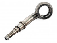 Банжо-фитинг 10мм 45 градусов под обжим шланг тефлон AN3