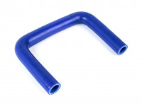 Патрубок водостойкий универсальный П-образный 22 мм (синий)