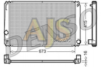 Радиатор двигателя Denso Toyota Rav 4 A30, A40 05-19