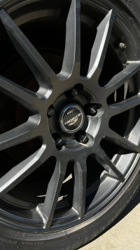 Гайки колесные Rays style M12x1.25 44мм (черный)